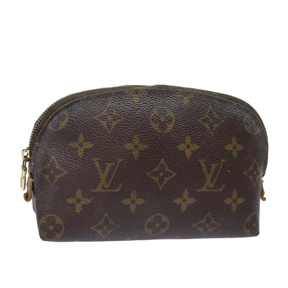 LOUIS VUITTON Monogram Pochette Cosmetic PM Cosmetic Pouch - Picture 1 of 15